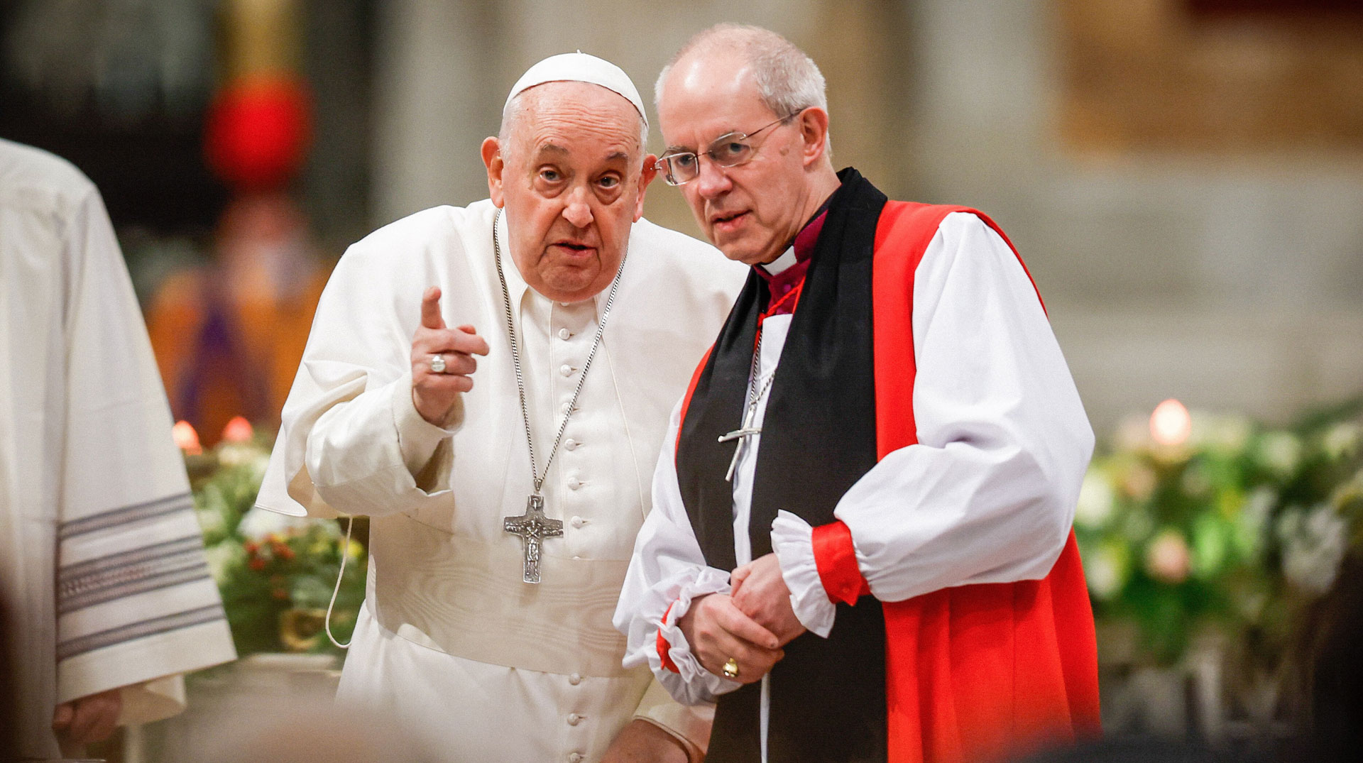  Papst Franziskus und Justin Welby