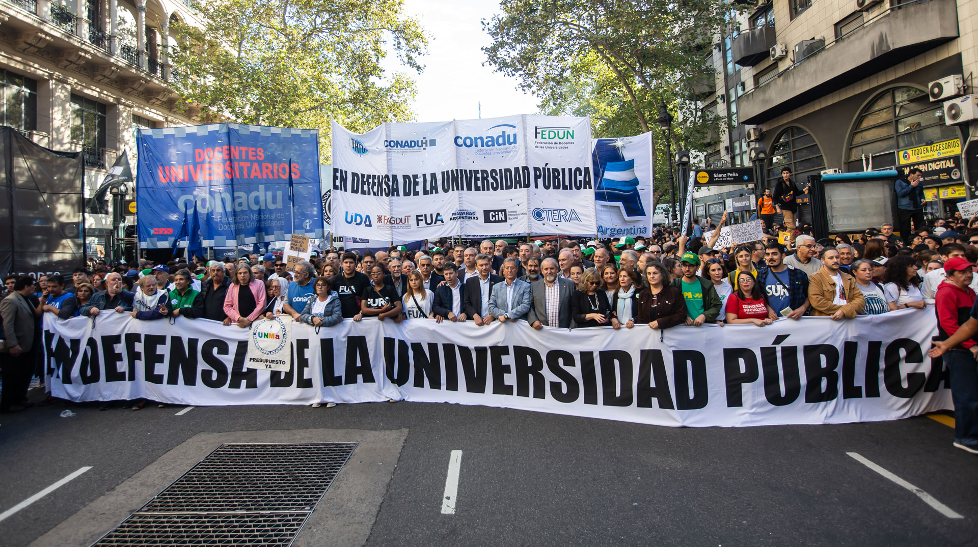 Studentenproteste in Buenos Aires