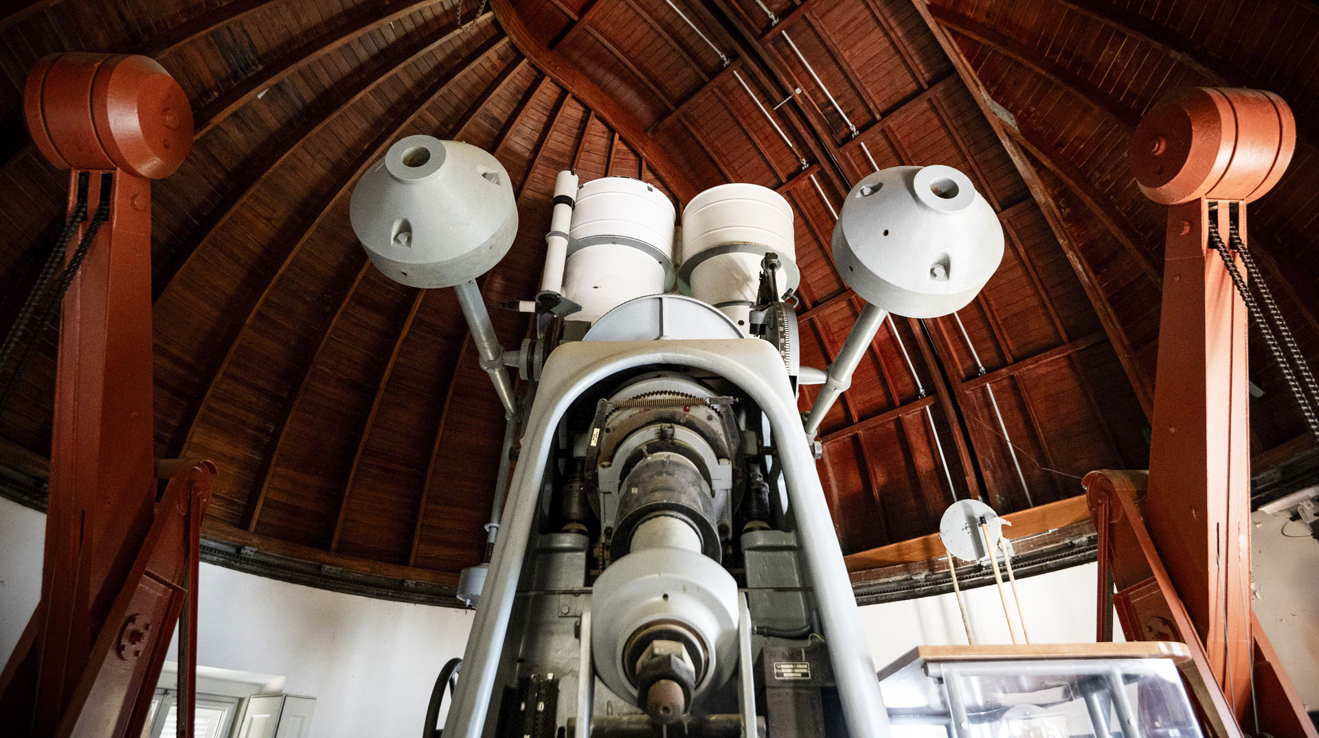 Das Teleskop des Observatoriums der Vatikanischen Sternwarte am 27. September 2024 in Castel Gandolfo (Italien).