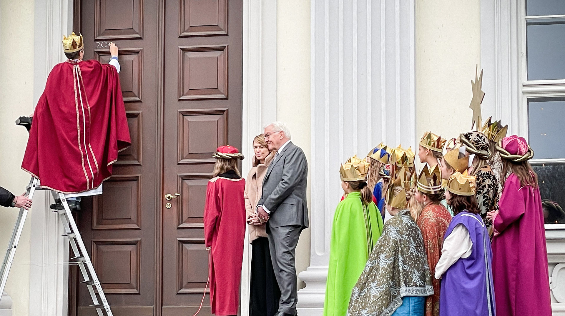 Sternsinger beim Bundespräsidenten