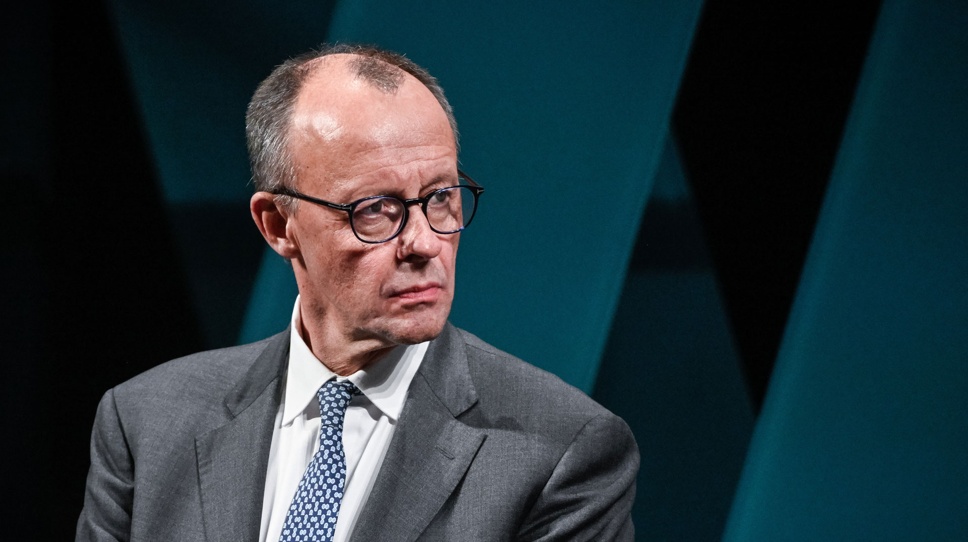 Politiker Friedrich Merz, Parteivorsitzender der CDU, spricht am 4. Februar 2024 in Bonn.