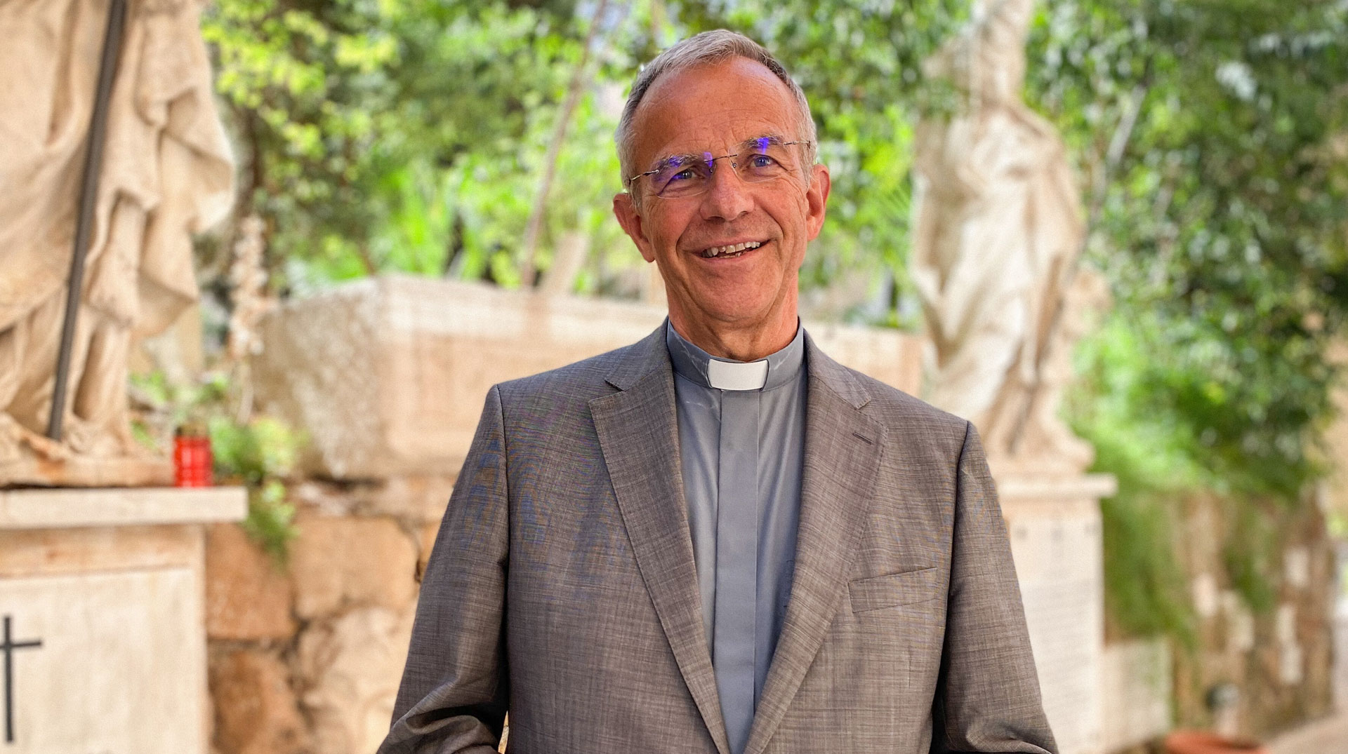 Peter Klasvogt, Rektor des Friedhofs Campo Santo Teutonico, am 8. Juli 2025 in Rom (Italien).