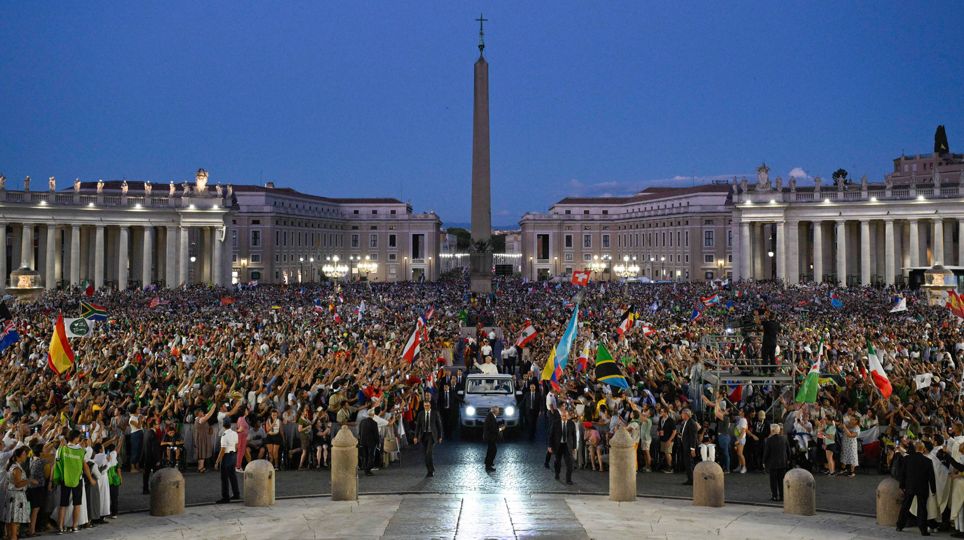Treffen von Jugendlichen mit Papst Leo XIV.