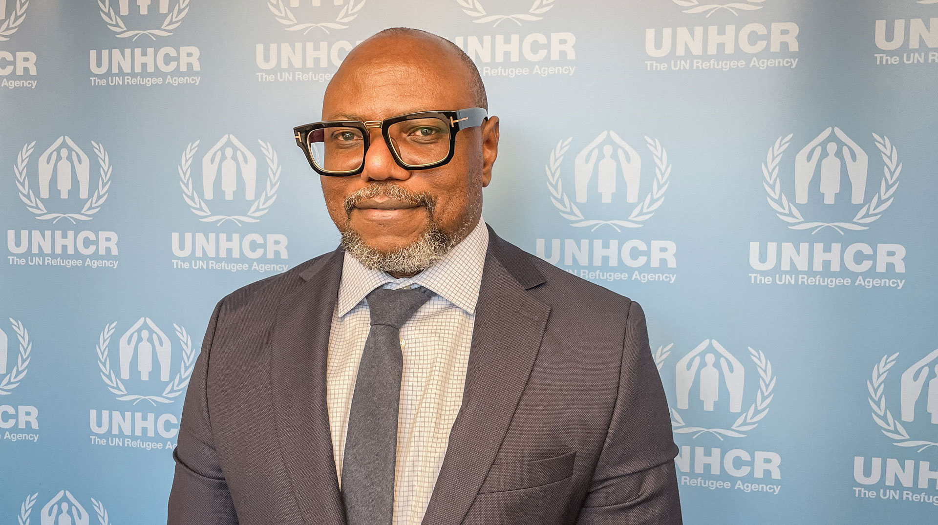 Abubakarr Jalloh, Vize-Repräsentant des UN-Flüchtlingshilfswerks UNHCR und Vertreter des UNHCR im Sudan, am 6. November 2025 in Berlin.