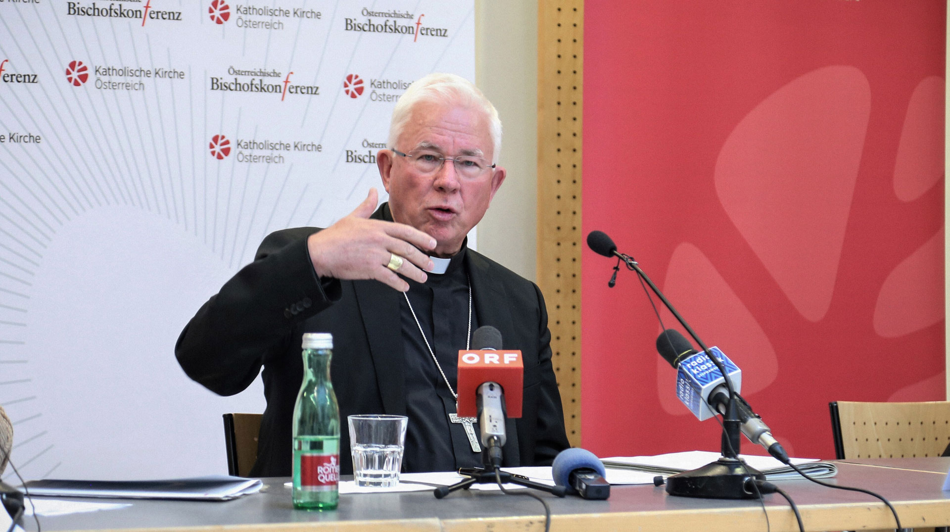 Franz Lackner, Erzbischof von Salzburg (Österreich) und Vorsitzender der Österreichischen Bischofskonferenz