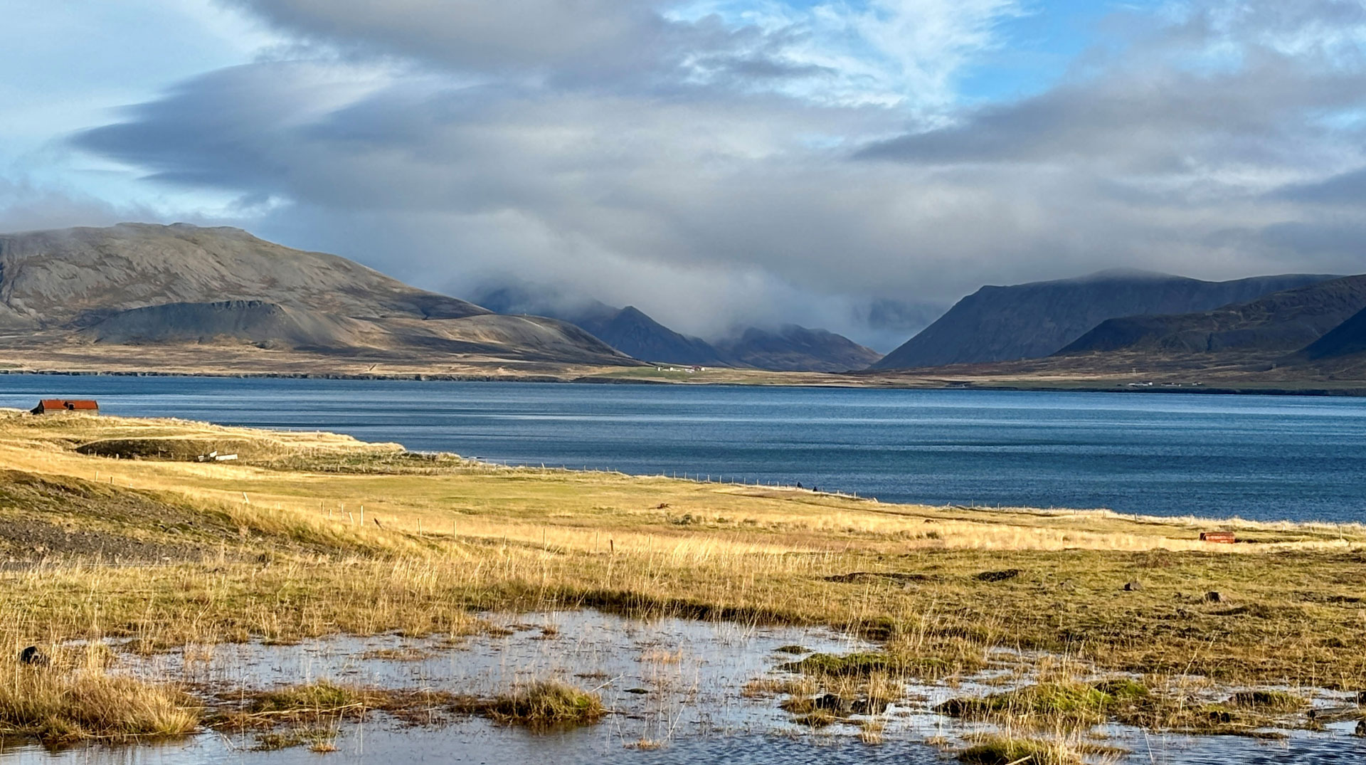 Karge Landschaft auf Island
