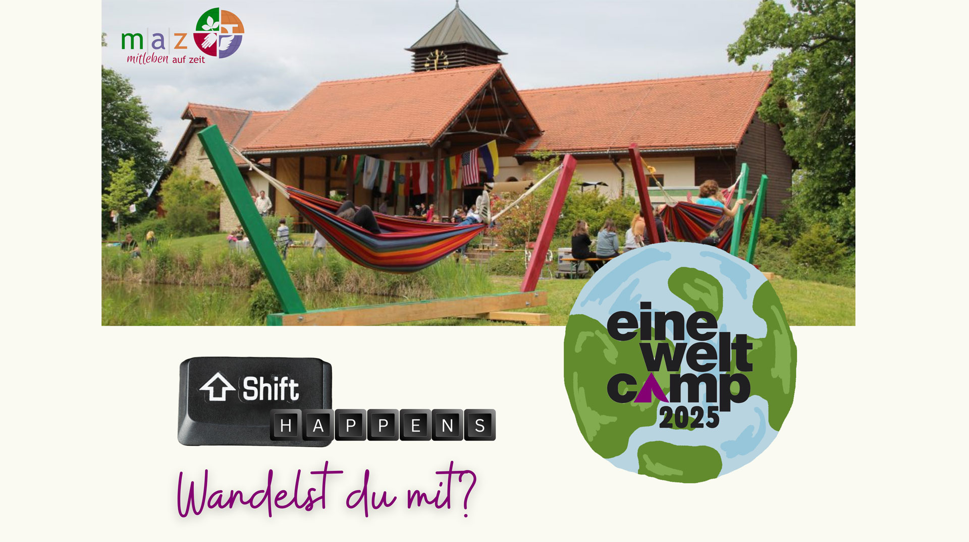 Shift Happens - Wandelst Du mit (MAZ-Eine-Welt-Camp 2025)
