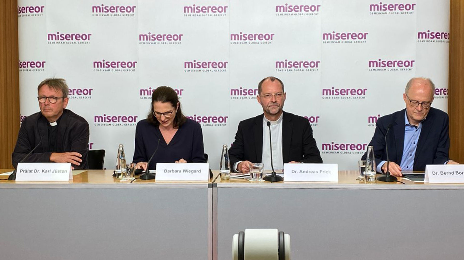 Misereor-Vorstand auf Misereor-Bilanzpressekonferenz 2024