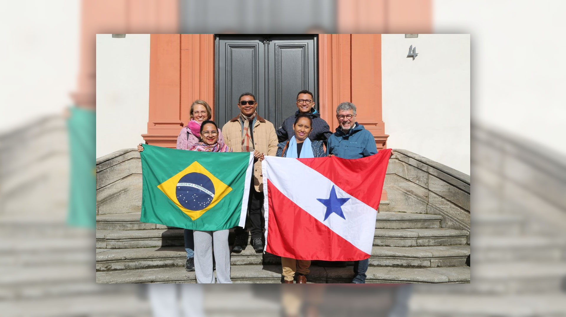 Delegation aus Juruti (Pará/Brasilien) in Würzburg mit Weltkirche-Referent Alexander Sitter