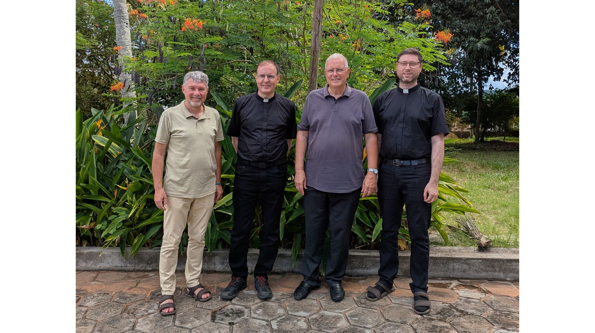 Alexander Sitter, Weihbischof Paul Reder, Bischof Bahlmann, Domvikar Manuel Thomas