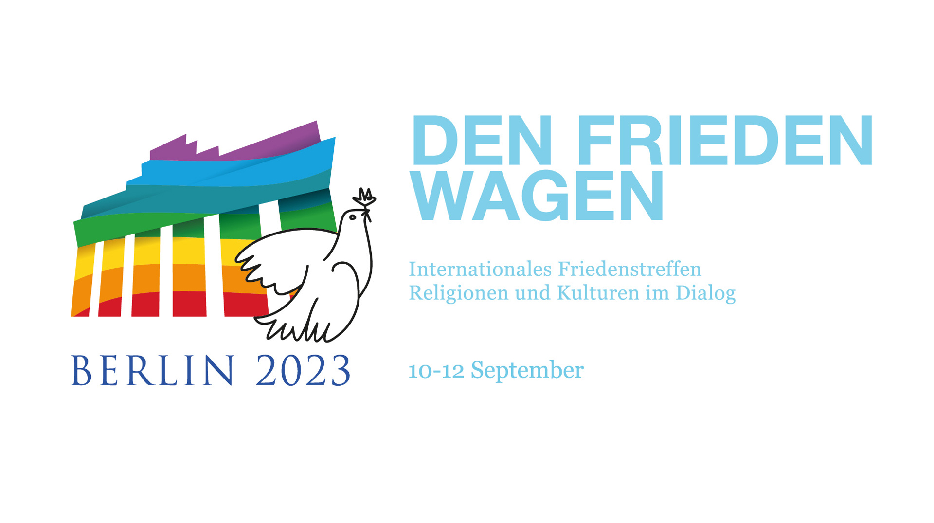 Den Frieden Wagen. Sant'Egidio-Friedenstreffen in Berlin