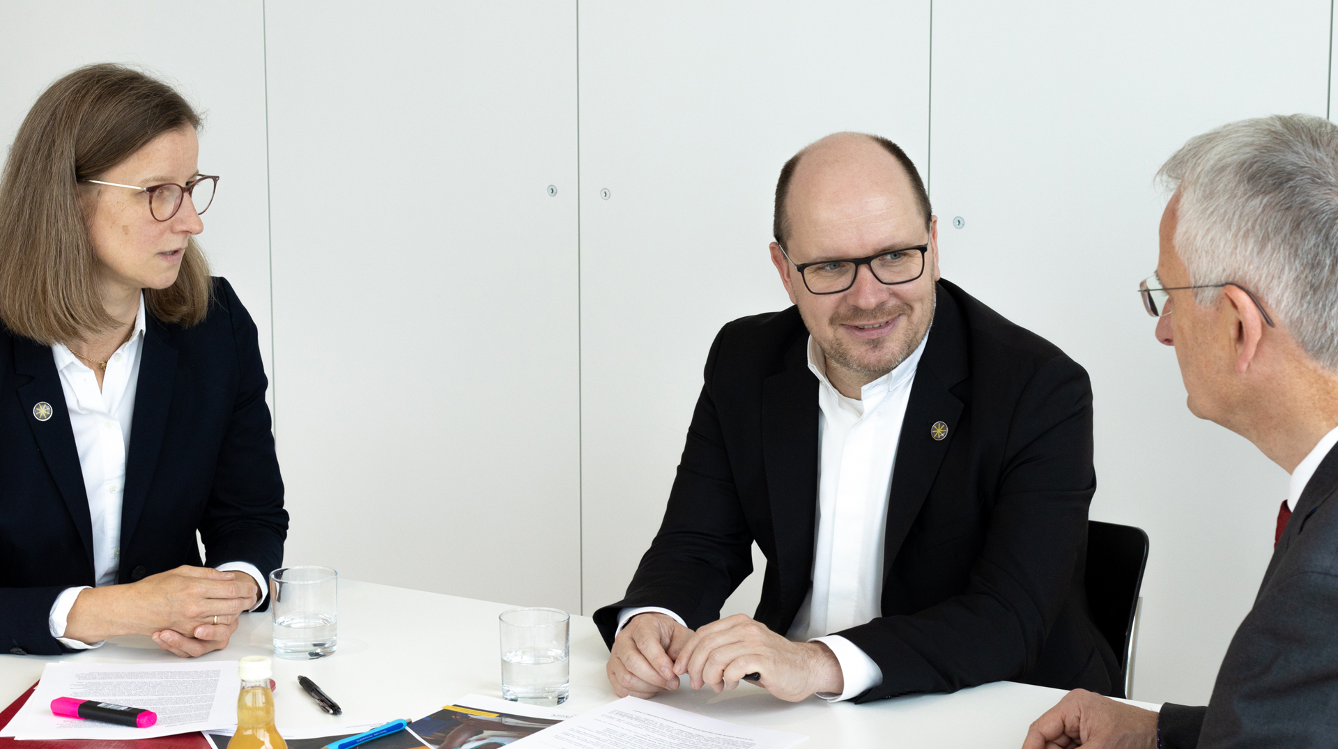 Vorstand von Missio Aachen und Kindermissionswerk die Sternsinger 2023