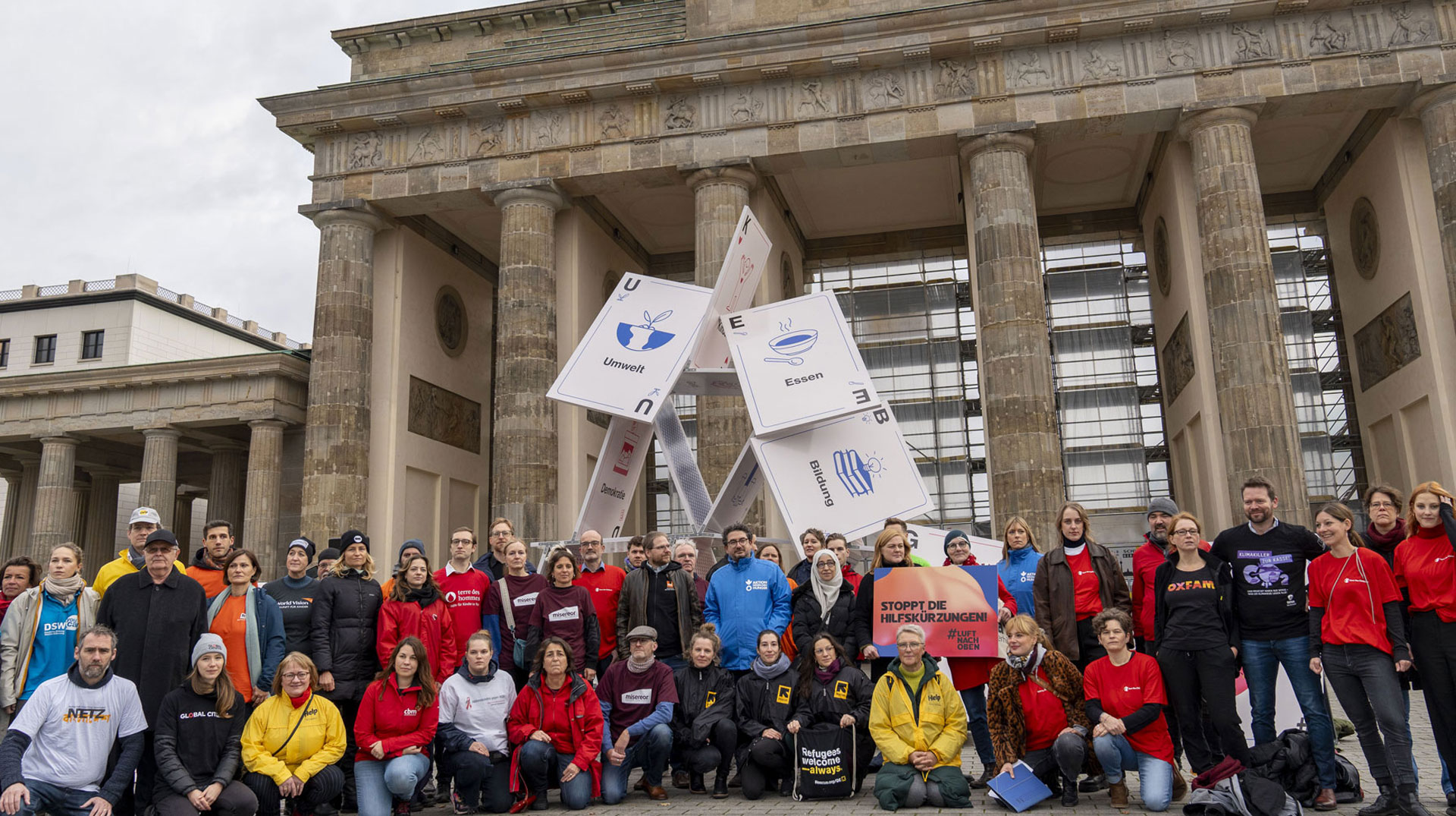 Kartenhaus der Entwicklungsfinanzierung