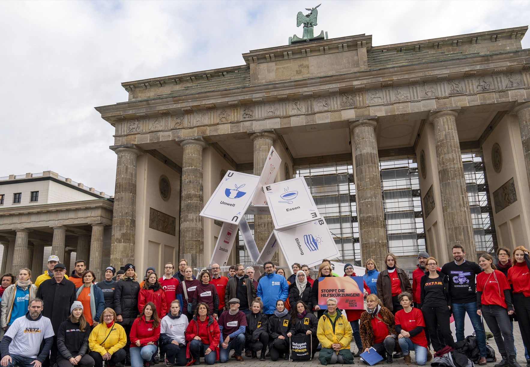 Kartenhaus der Entwicklungsfinanzierung