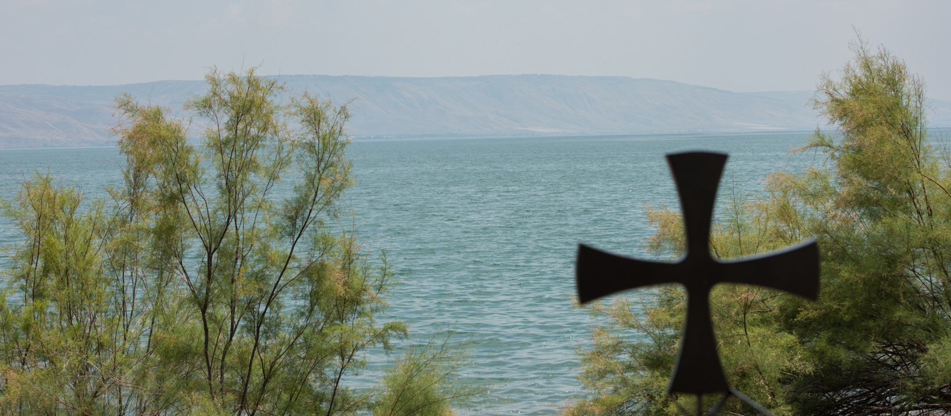 View of the Sea of Galilee in Galilee