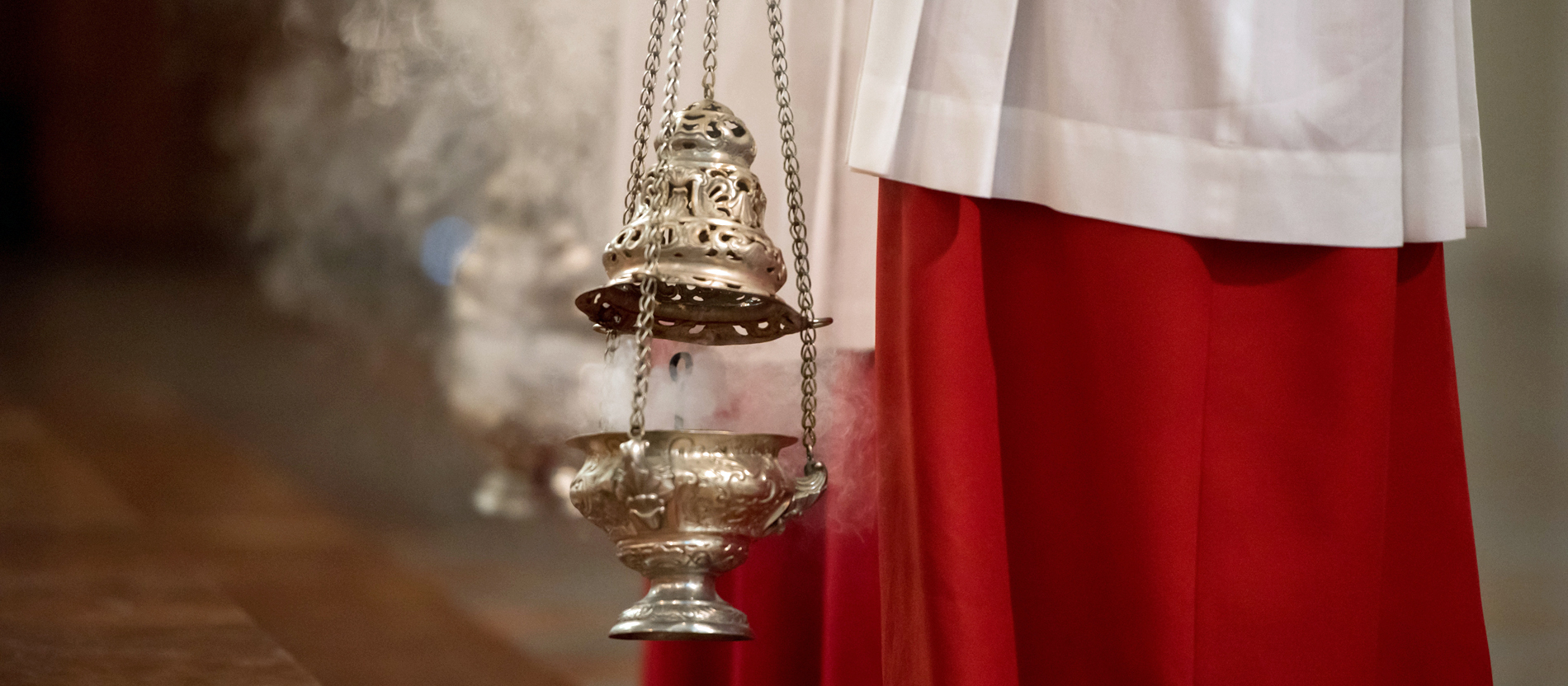 Altar boy with censer
