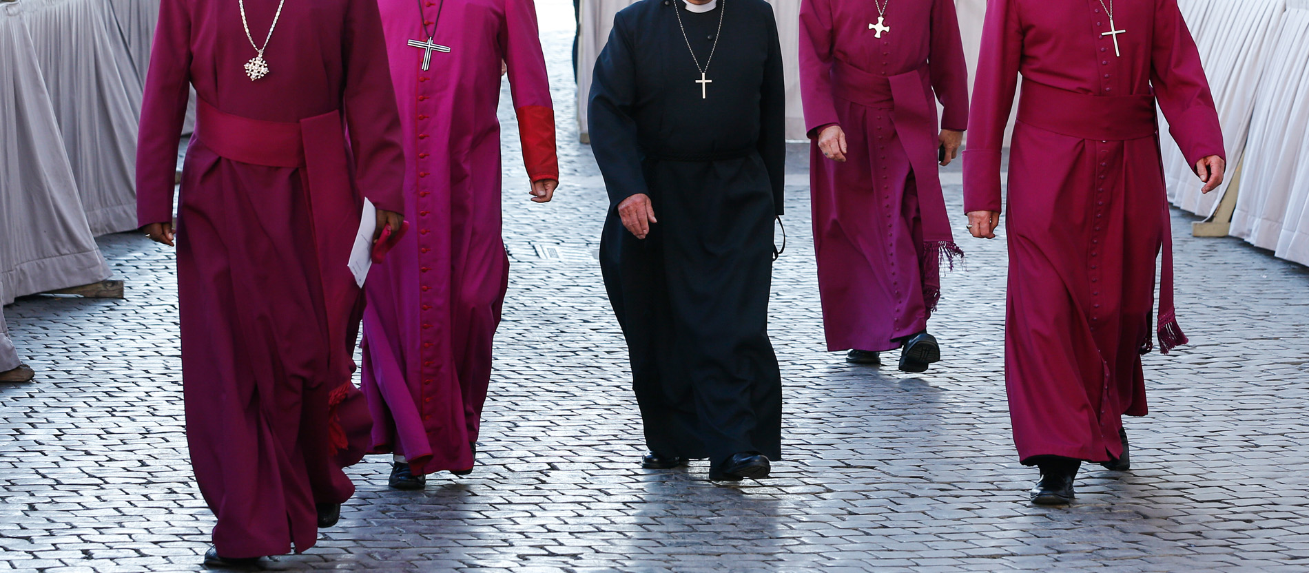 Anglican bishops at the Vatican