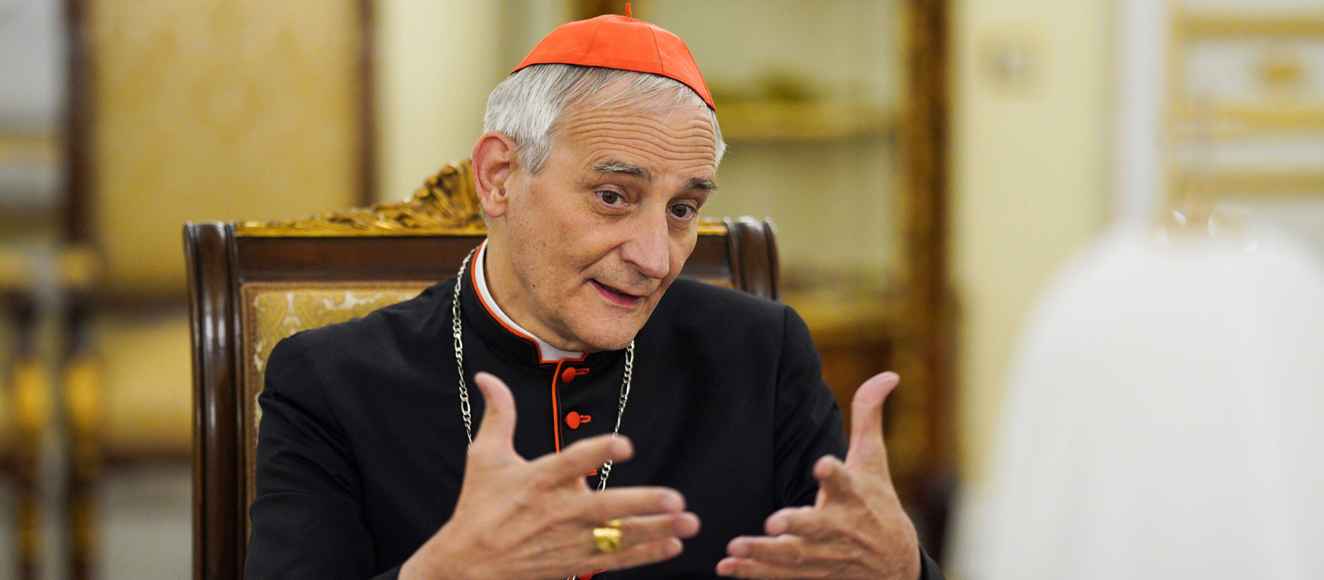 Cardinal Zuppi in dialogue with the Moscow Patriarch Cyril