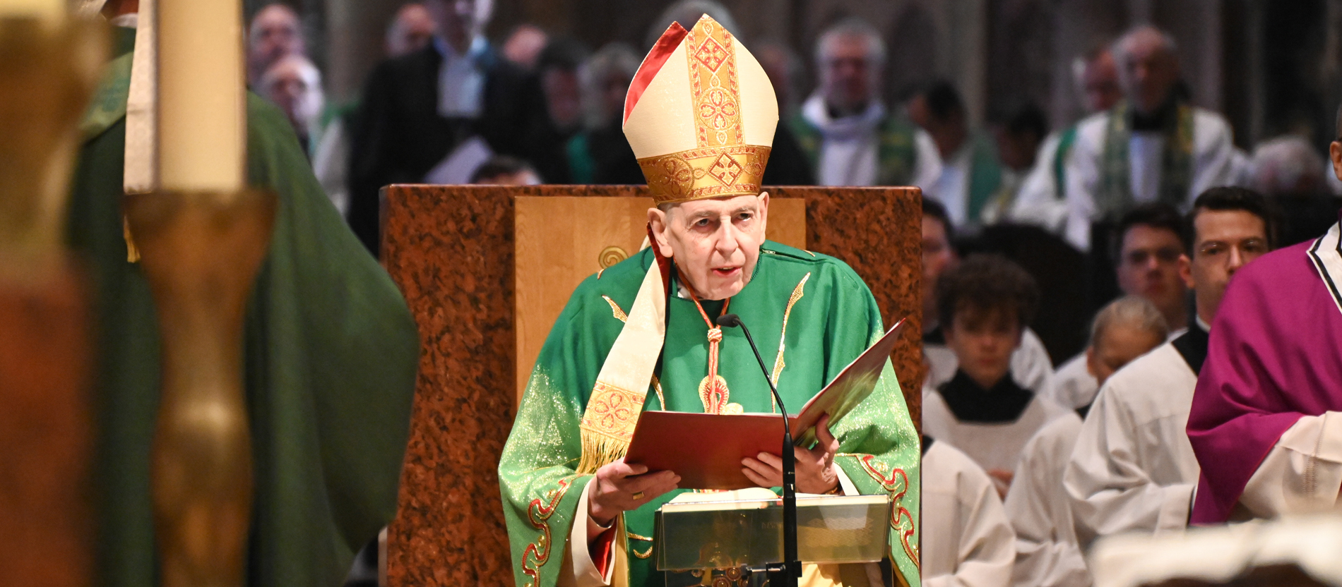 Kurt Kardinal Koch bei Seligsprechung des Priesters Max Josef Metzger im Freiburger Münster