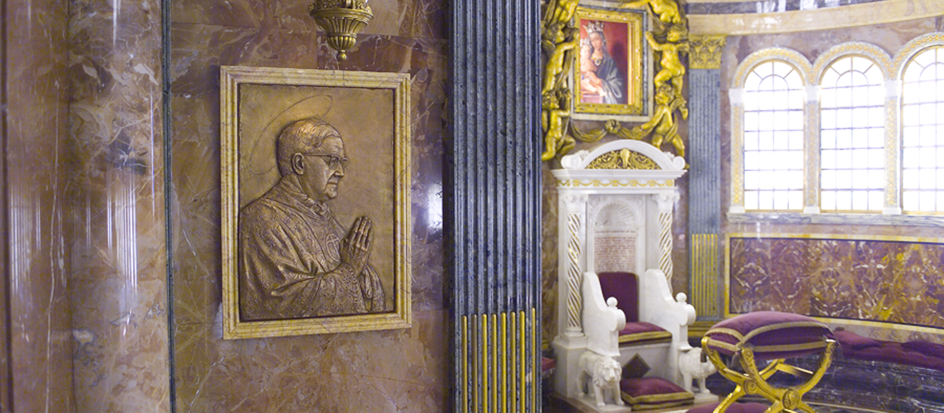 The church of Santa Maria della Pace in Rome is the prelature church of Opus Dei.