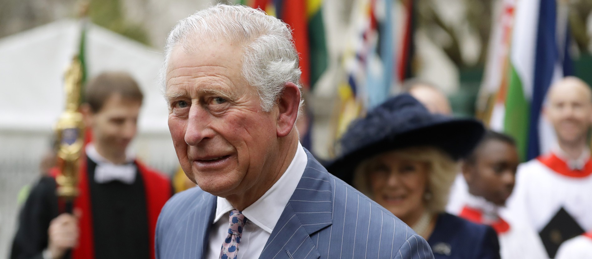 King Charles III with his wife Camilla