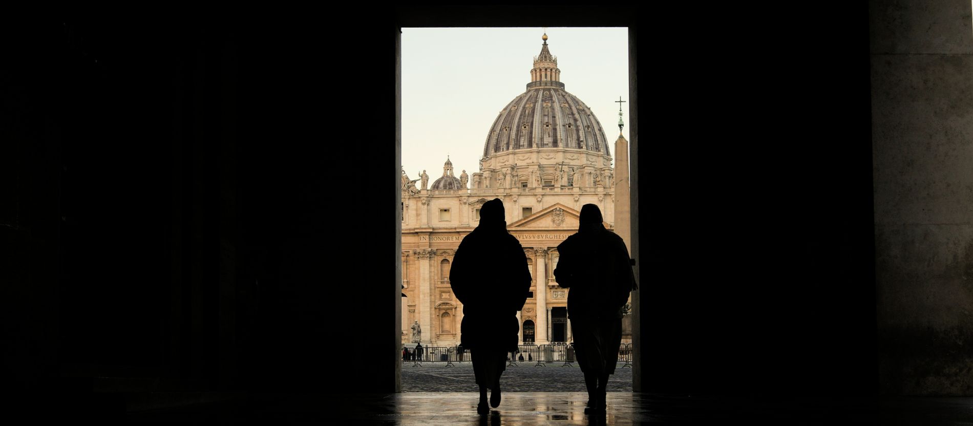 St Peter's Square with St Peter's Basilica