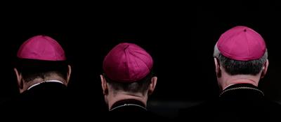 Three bishops from behind