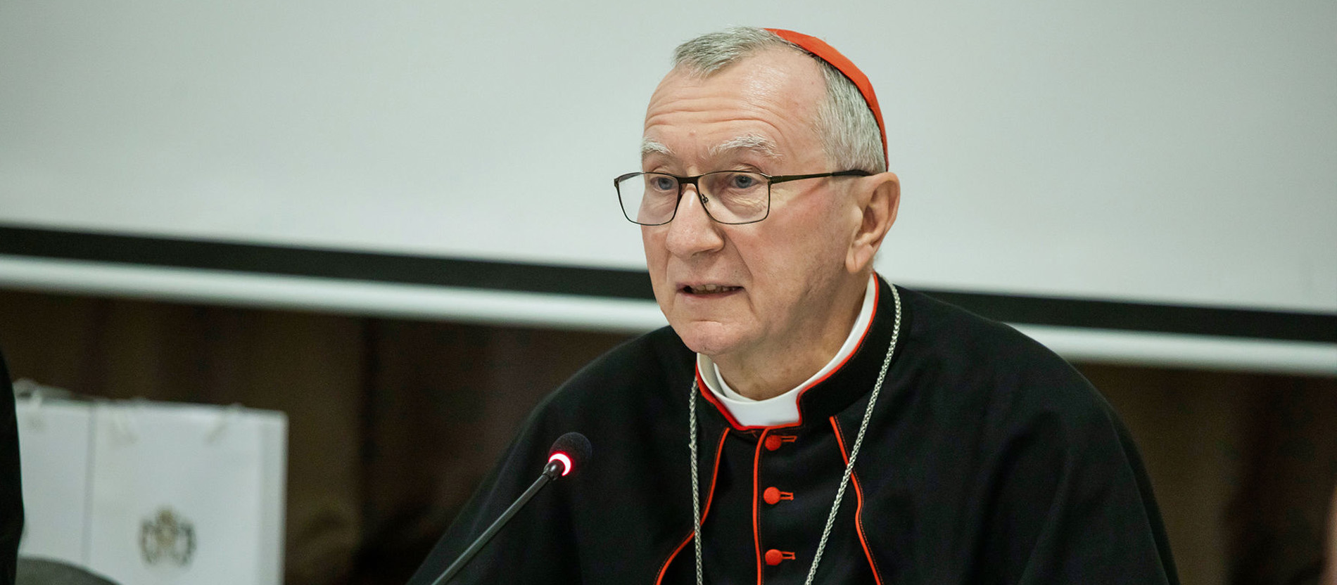 Cardinal Secretary of State Pietro Parolin addresses the Synod of the Ukrainian Catholic Church